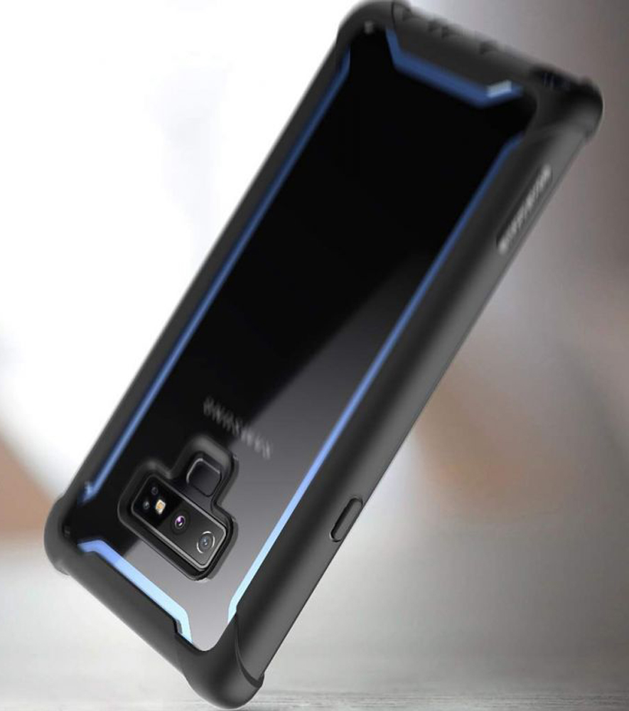 Gepanzerte Schutzhülle mit eingebautem Displayschutz Supcase i-Blason Ares für Galaxy Note 9