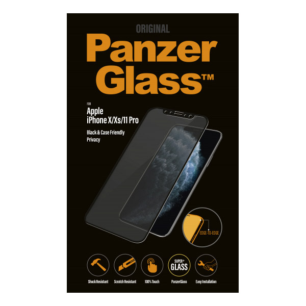Gehärtetes Glas PanzerGlass Case Friendly Edge to Edge Privacy Filter