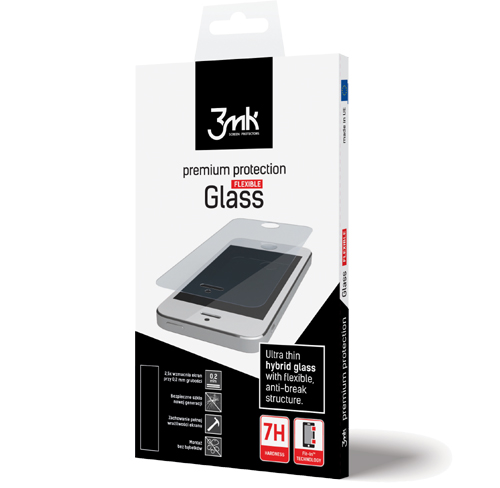 szkło na ekran 3mk flexible glass iphone 6 6s